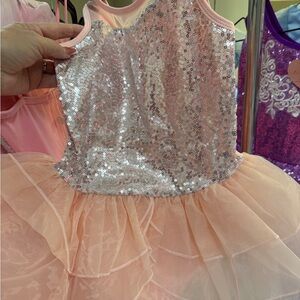 Sparkling Pink Sequin Kids Costume